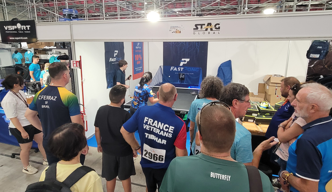 Fastpong at the World Masters Championships Rome 2024