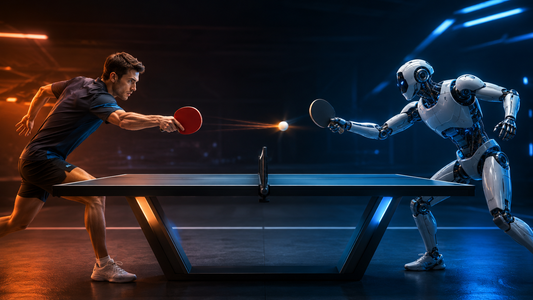 Sony Built a Robot to Become Better at Table Tennis. We Built Technology to Make Humans Better at Table Tennis.
