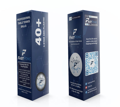 Fastpong 3-Star 40+ Ping Pong Balls (PB01_3)